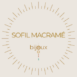 Sofil macramé
