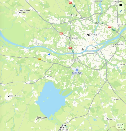 Carte de situation de So'fil macramé, création de bijoux uniques en pierres naturelles et micro-macramé